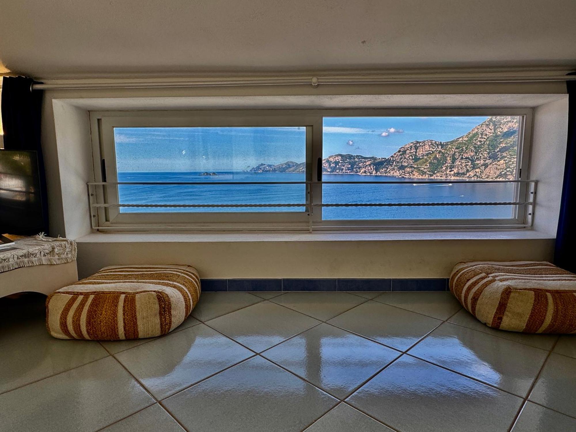 Apartament La Mansarda Praiano Zewnętrze zdjęcie
